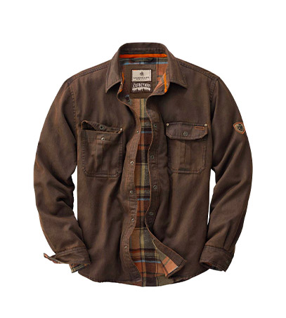 Men’s Journeyman Flannel Lined Shirt Jacket