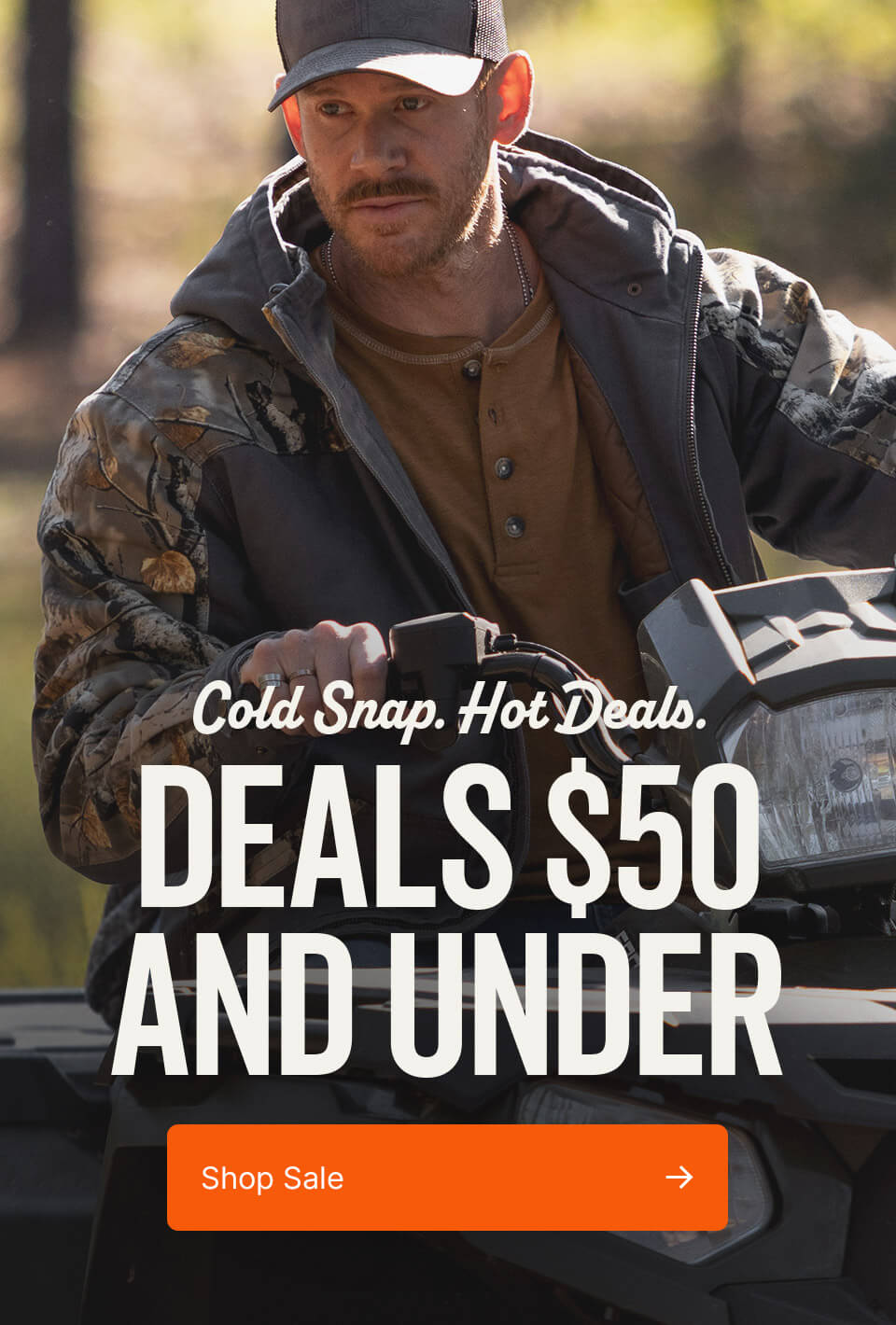 Men's Heavyweight Canvas Cross Trail Big Game Camo Workwear Coat