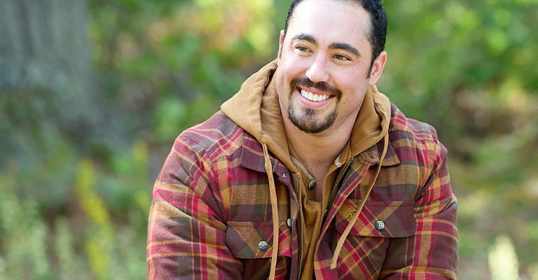 Men's Big & Tall Men's Maplewood Hooded Flannel Shirt Jacket