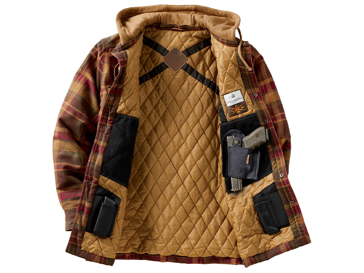 Concealed Carry Maplewood Shirt Jacket