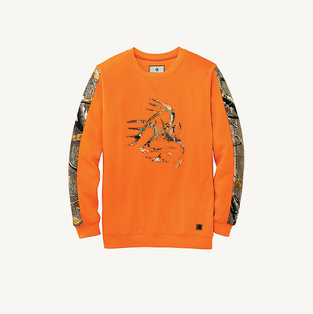 Men's Outfitter Crew Neck Fleece Sweatshirt