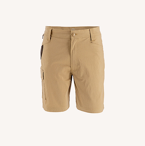 Men's Quick Dry Stretch Flat Front Casual Hiking Shorts