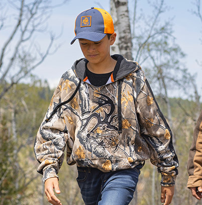 Kid's Camo Outfitter Hoodie