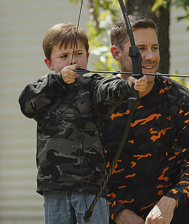 Kids Outfitter Camo Hoodie Sweatshirt