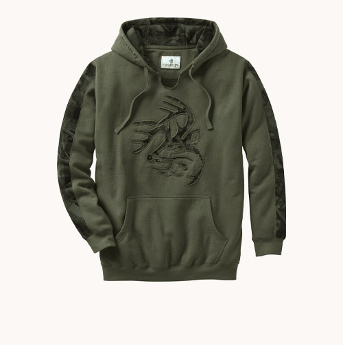 Men's Kangaroo Pocket Outfitter Camo Hoodie