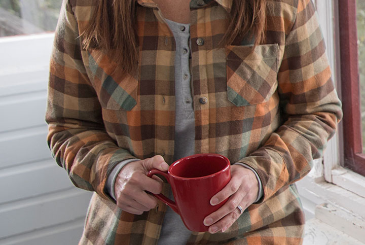 Quilted lined sleeves Quilted lined sleeves