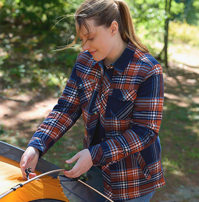 Women's Legendary Outdoors Parkland Reversible Shirt Jacket