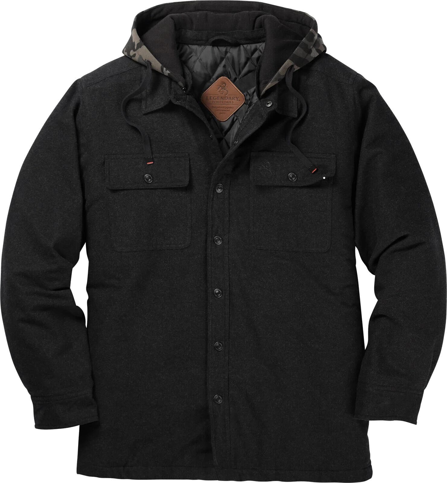 Men's Concealed Carry Maplewood Hooded Shirt Jacket
