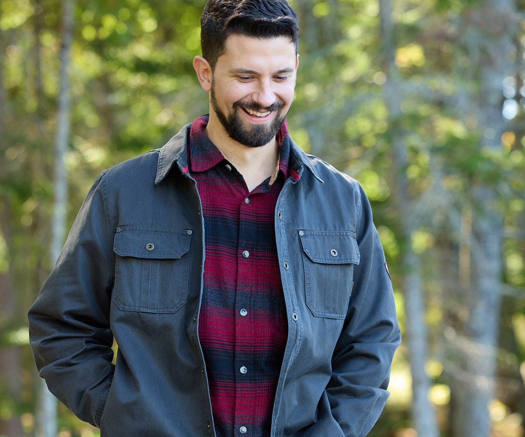 Men's Journeyman Flannel Lined Shirt Jacket