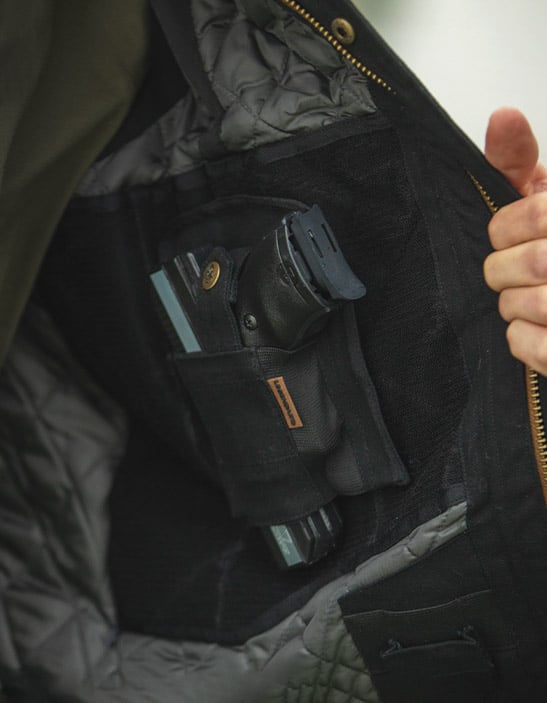 Men's Concealed Carry Canvas Cross Trail Vest