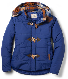 Women's Quilted Toggle Puffer Jacket