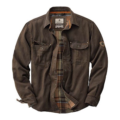 Men's Journeyman Flannel Lined Shirt Jacket