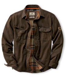 Men's Journeyman Flannel Lined Shirt Jacket
