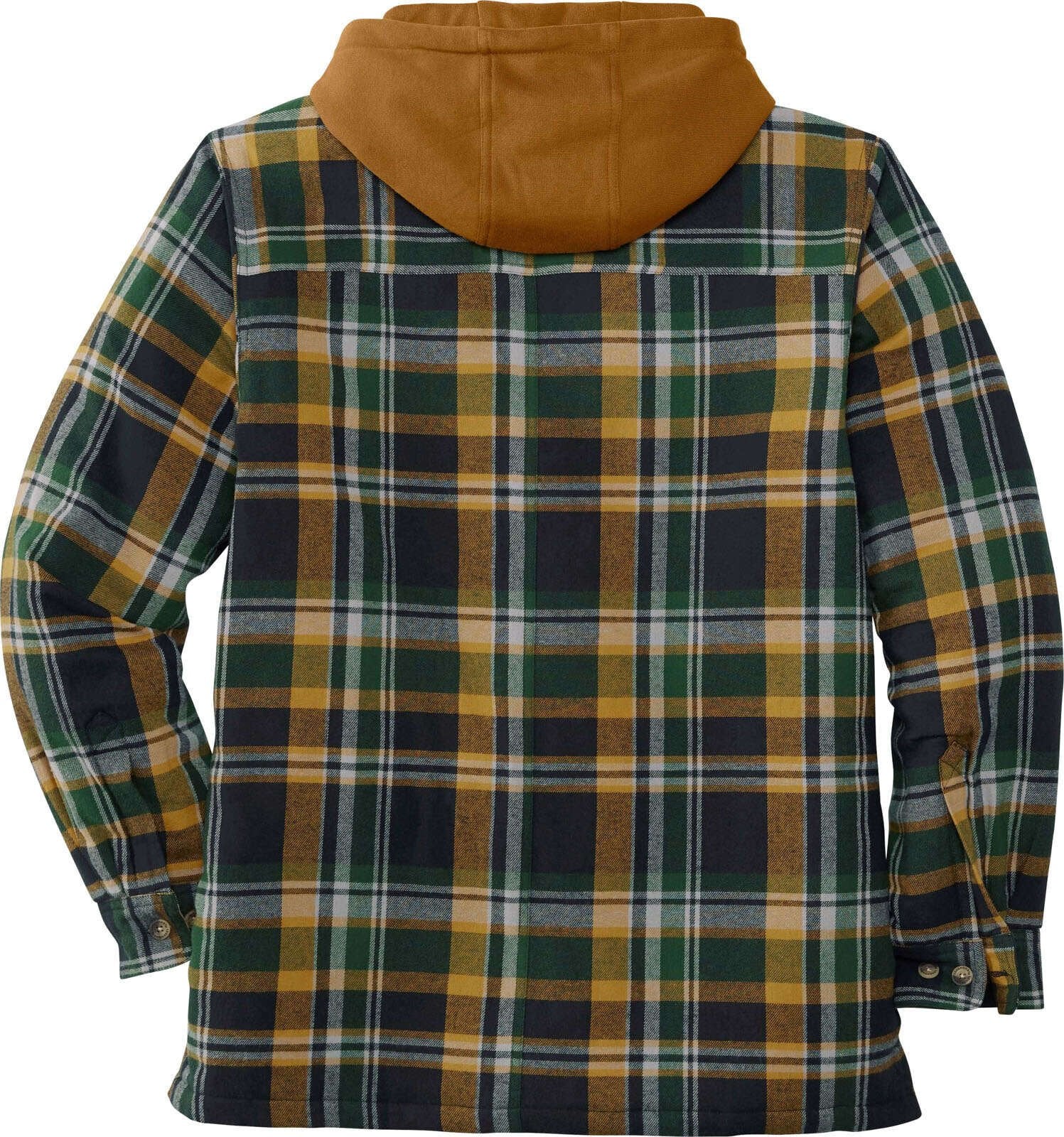 Men's Maplewood Hooded Flannel Shirt Jacket