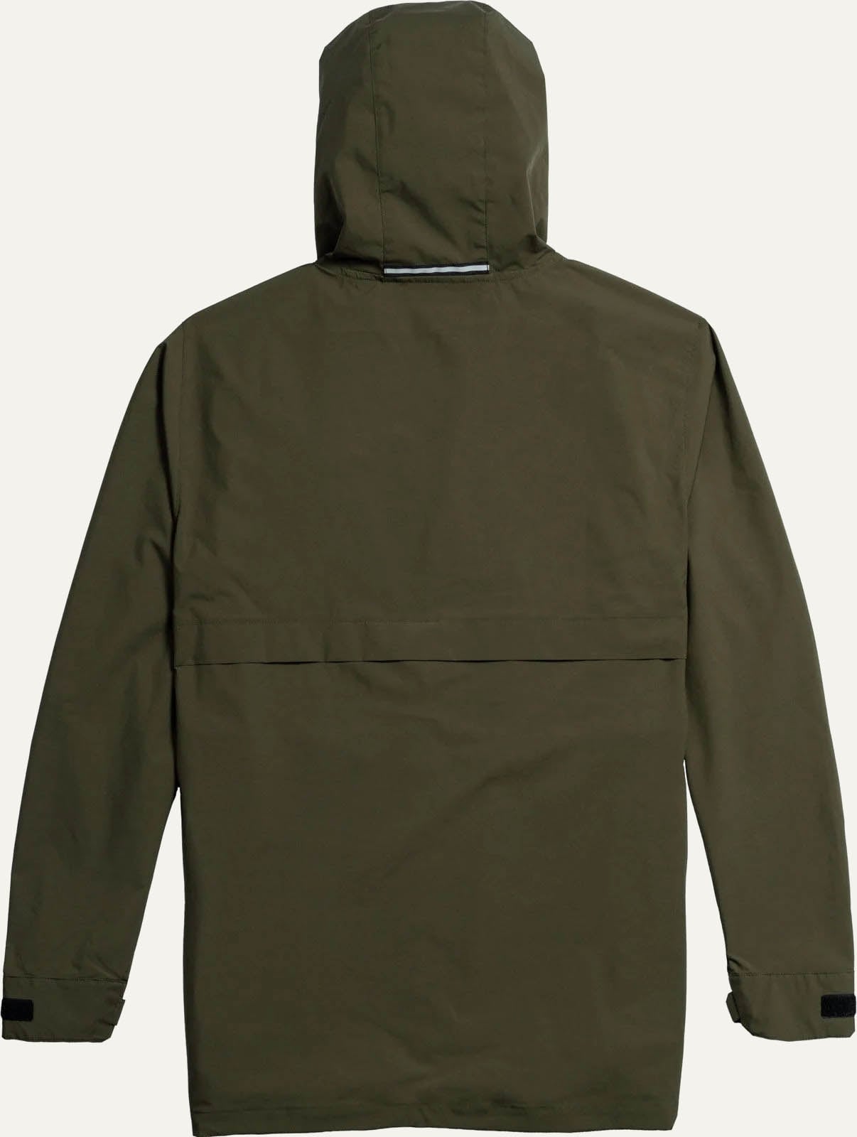 Men's Stretch Half-Zip Water Resistant Hooded Pullover Jacket