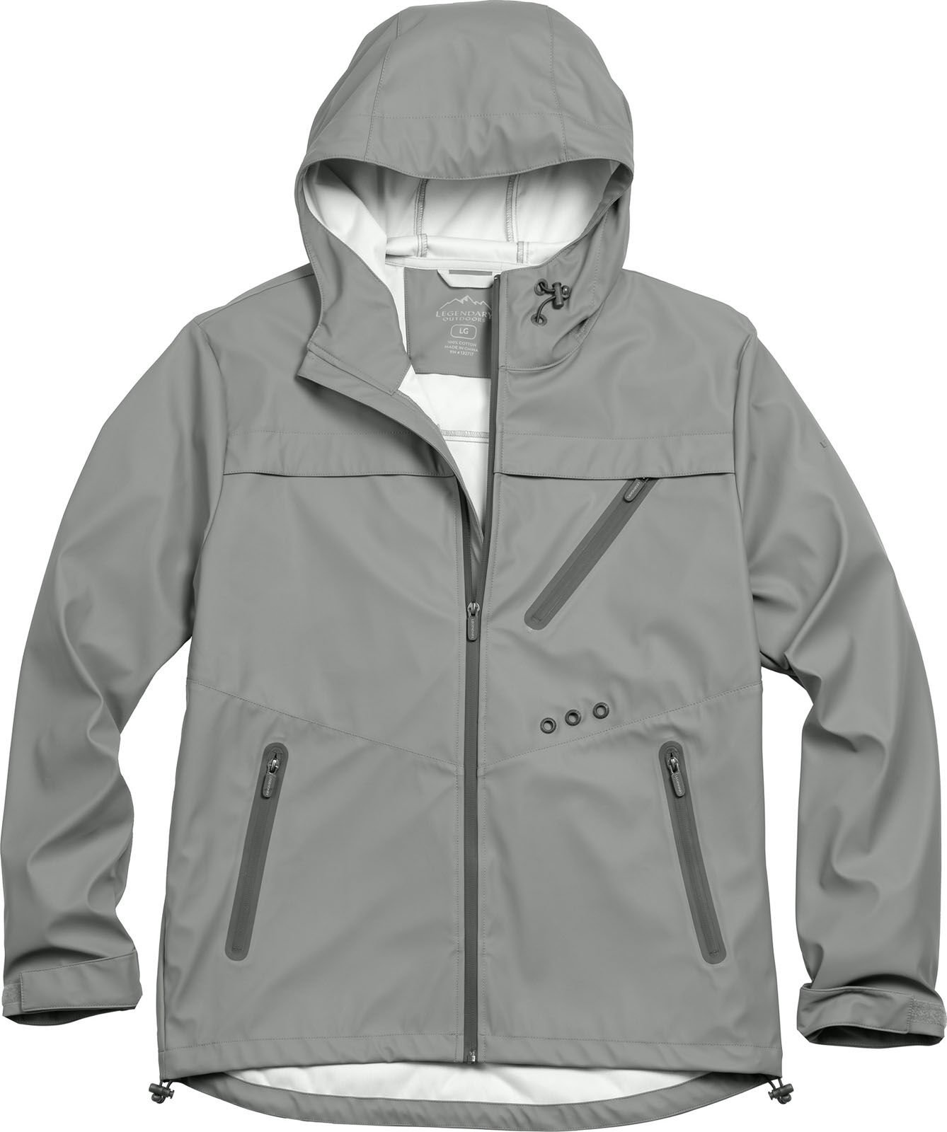 Men's Water Resistant Fishing Rain Jacket