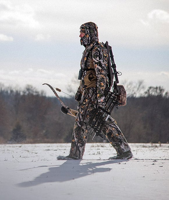 Men's Heavyweight Huntguard Big Game Camo Convertible Hunting Coat