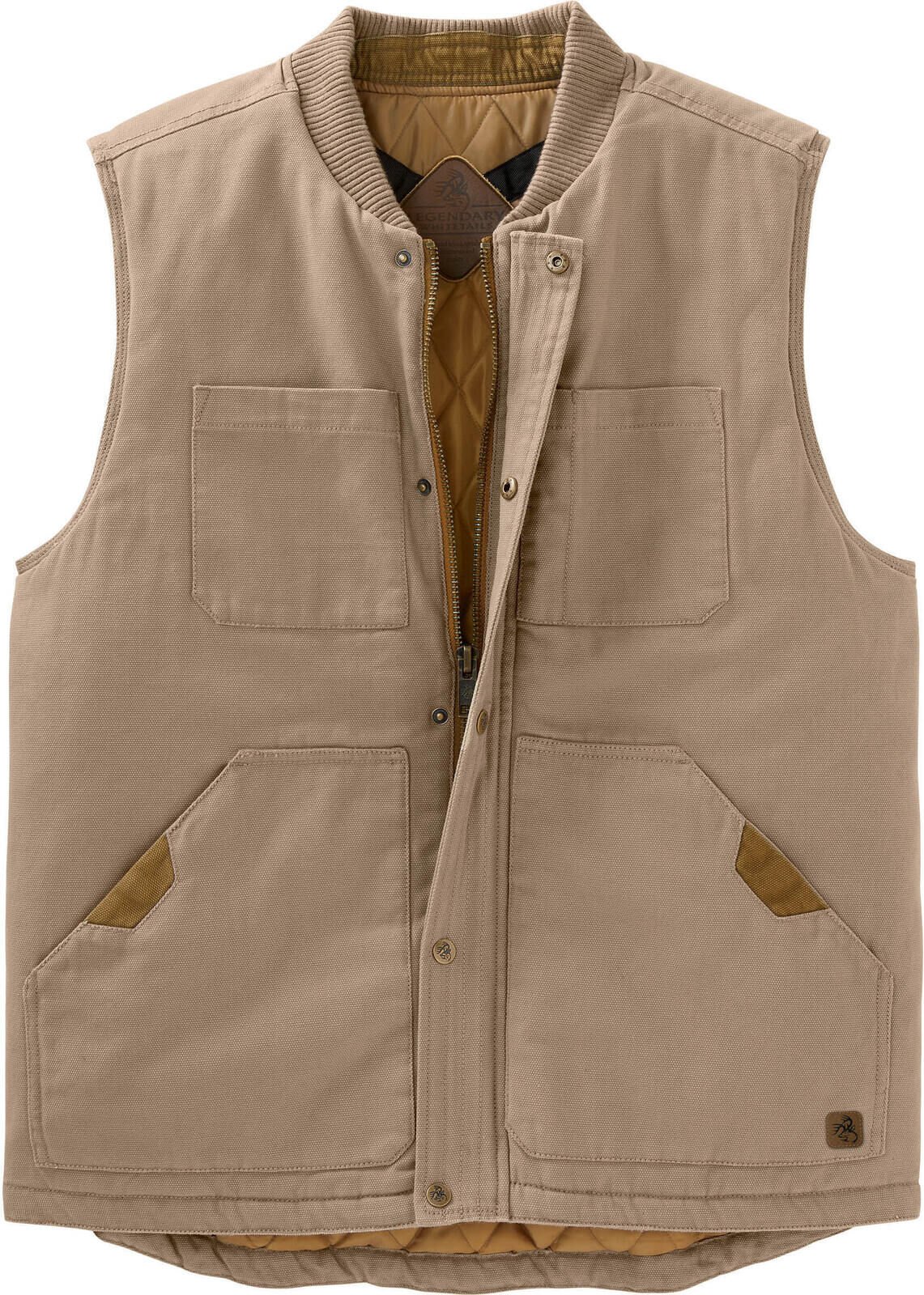 Men's Concealed Carry Canvas Cross Trail Vest