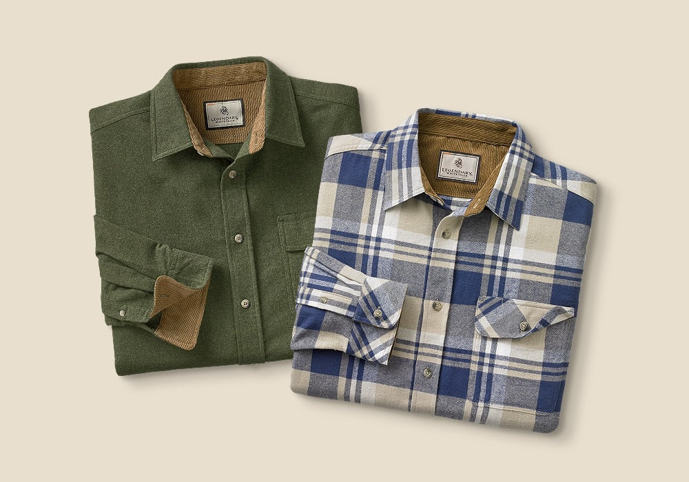 Men's Buck Camp Flannel Shirt
