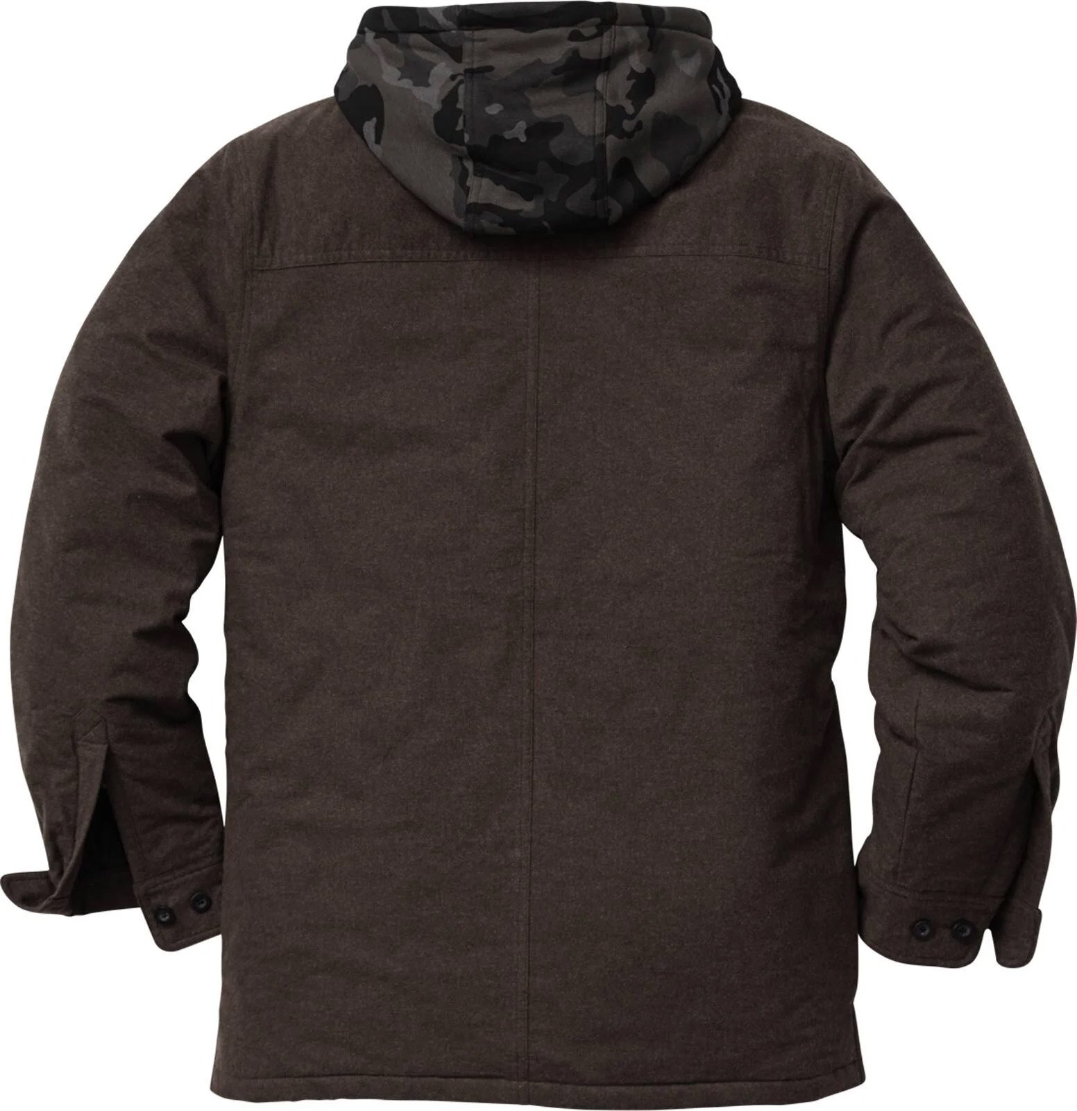 Men's Maplewood Hooded Flannel Shirt Jacket