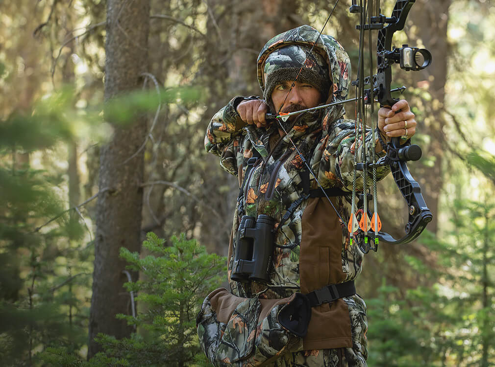 Men's Heavyweight Huntguard Big Game Camo Convertible Hunting Coat