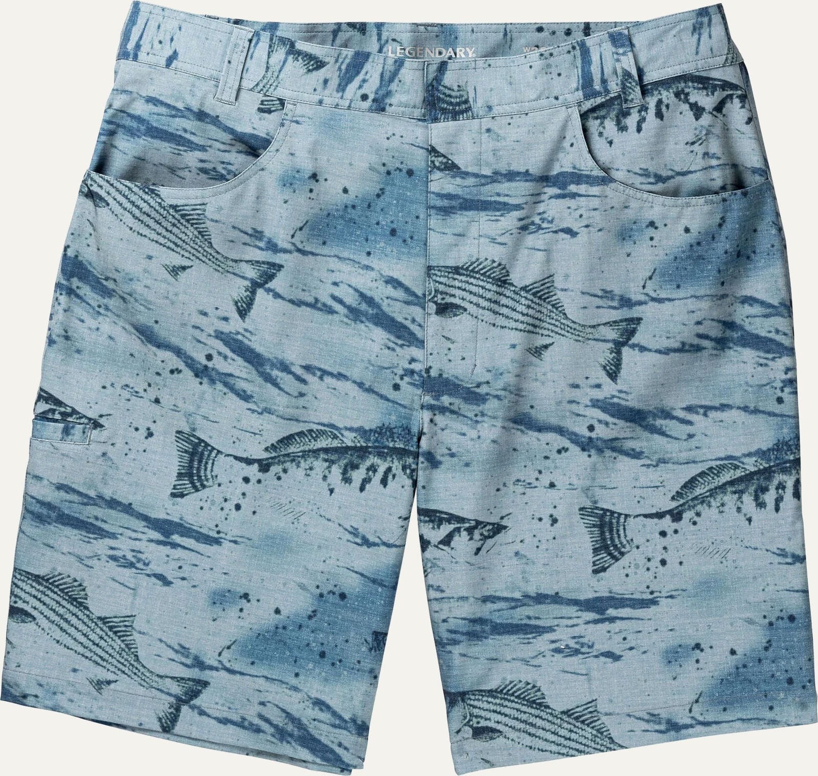 Men's Eco Print 9 Inch Inseam Boardshort