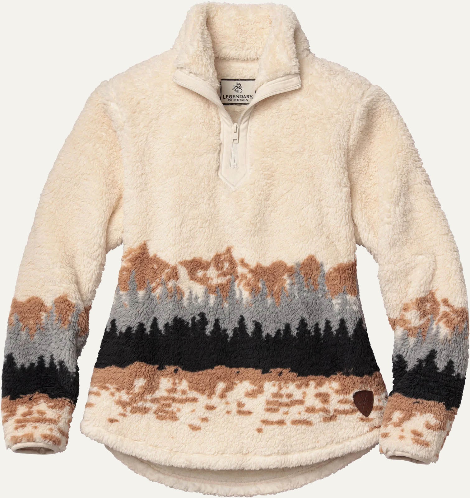 Women's Fuzzy Hide Fleece Pullover