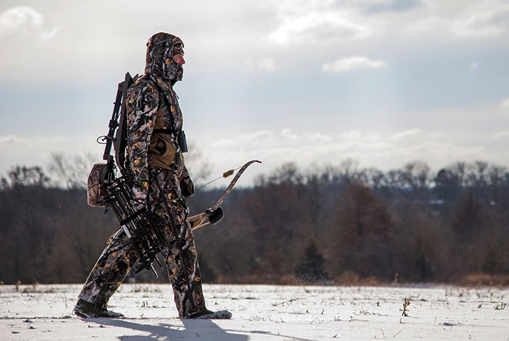 HuntGuard® integrated padding designed for hunters