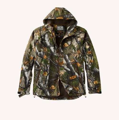 Men's HuntGuard Big Game Camo Softshell Jacket