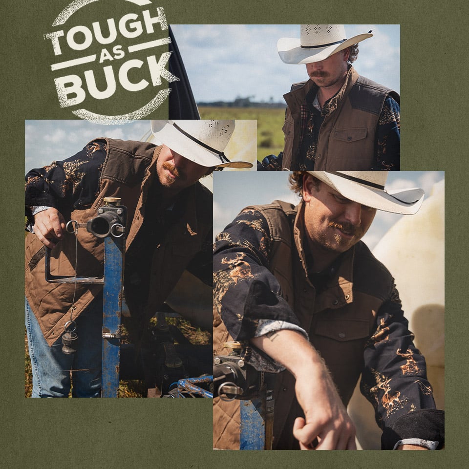 Men's Tough As Buck Relaxed Fit Vest