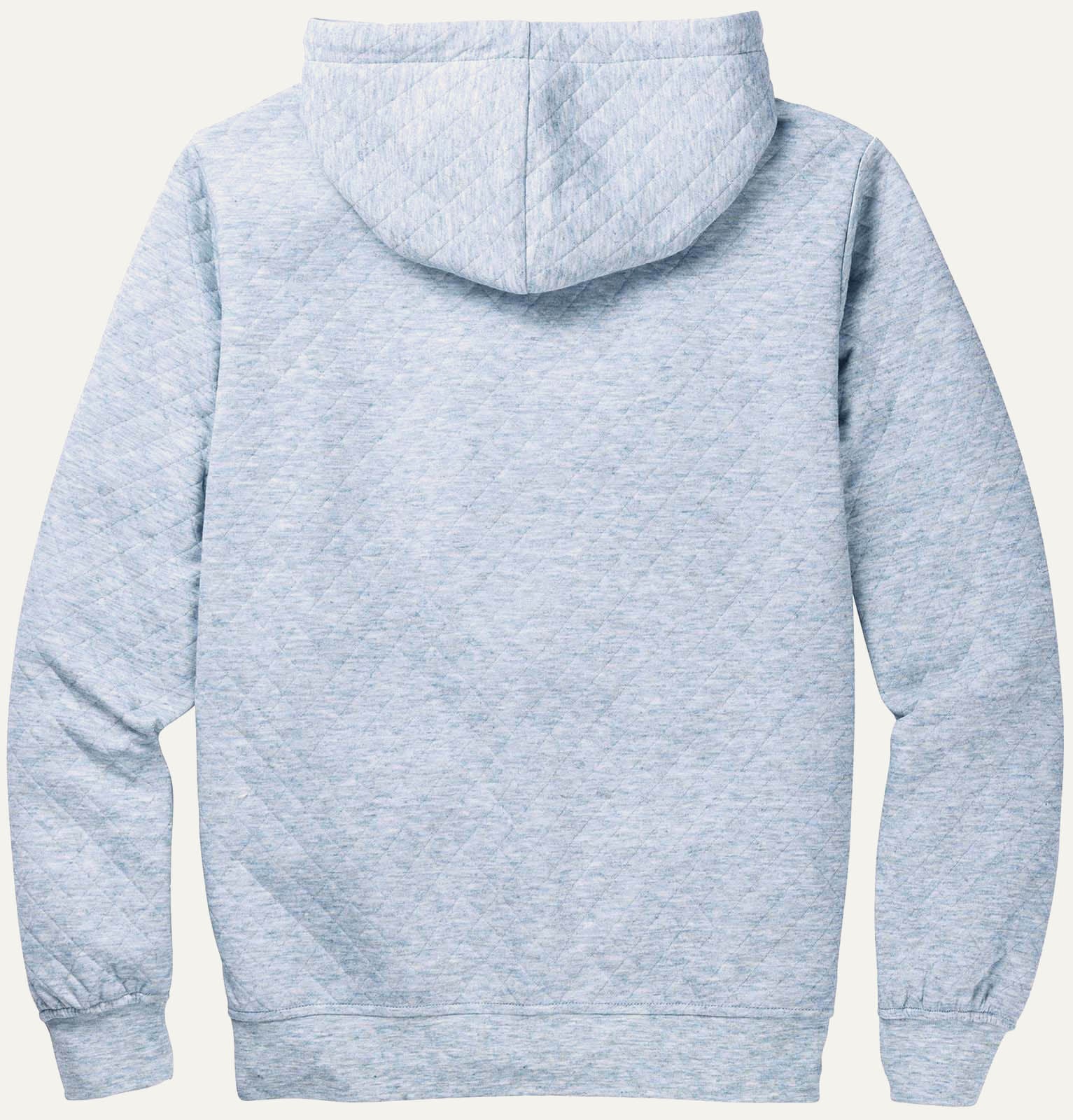 Women's Half Zip Performance Quilted Comfort Hoodie