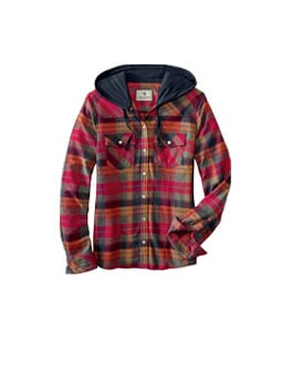 Women's Lumber Jane Hooded Flannel Shirt