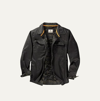 Journeyman Flannel Lined Shirt Jacket