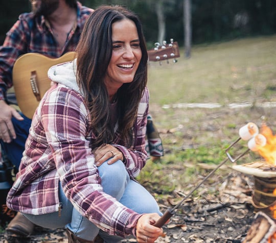 Women's Woodland Berber Shirt Jacket