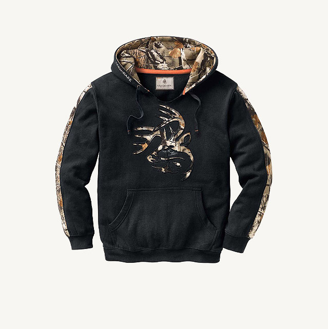 Men Heavyweight Outfitter Camo Hoodie
