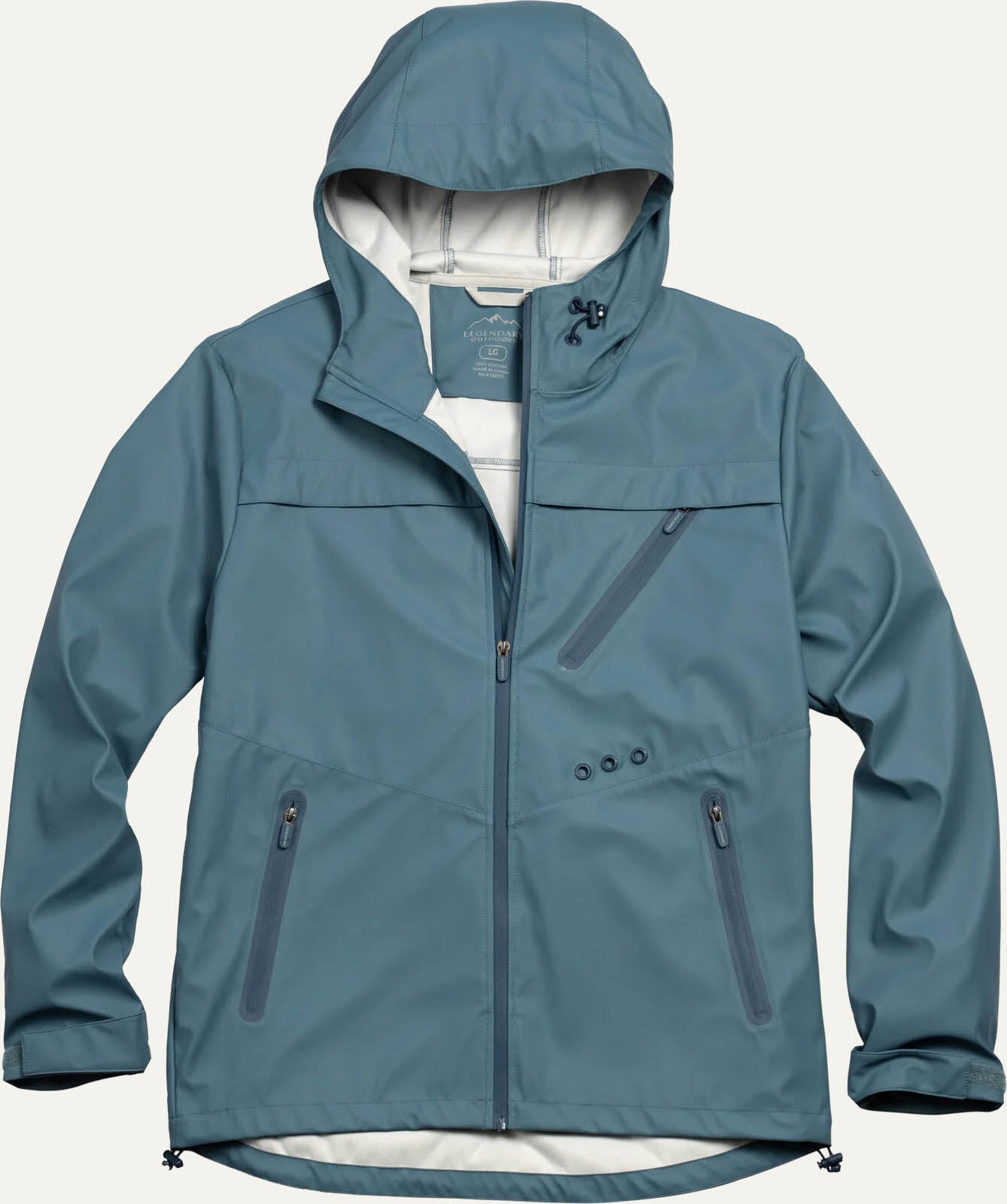 Men's Water Resistant Fishing Rain Jacket