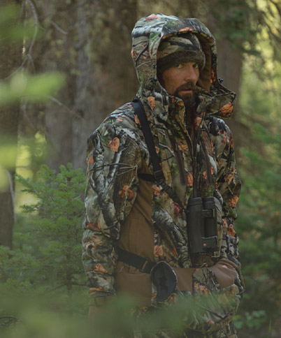 Men's HuntGuard Big Game Camo 3-Way Convertible Hunting Coat