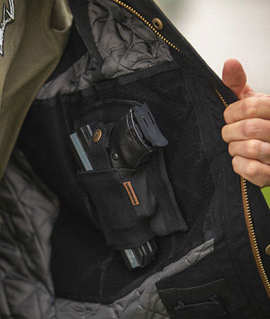 Men's Concealed Carry Canvas Cross Trail Vest