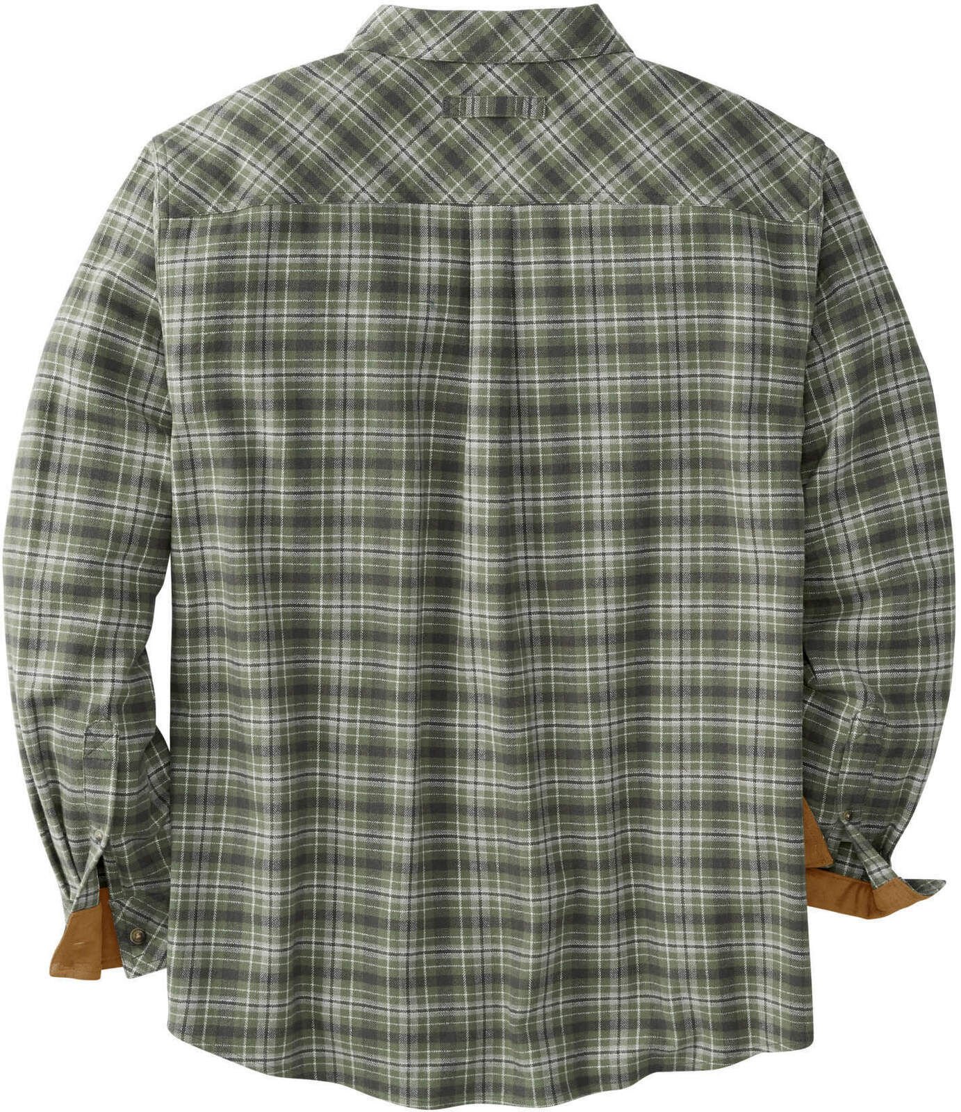 Men's Legendary Stretch Flannel Shirt Solid Heather