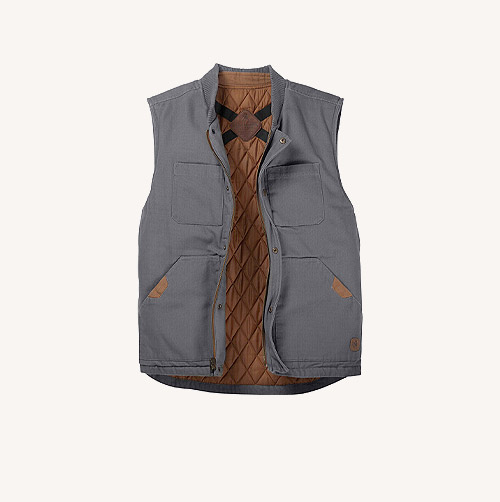 Men's Concealed Carry Canvas Cross Trail Vest