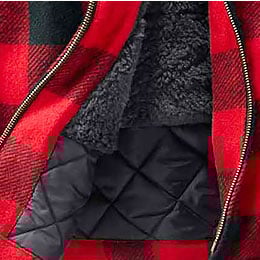 legendary whitetails wool jacket