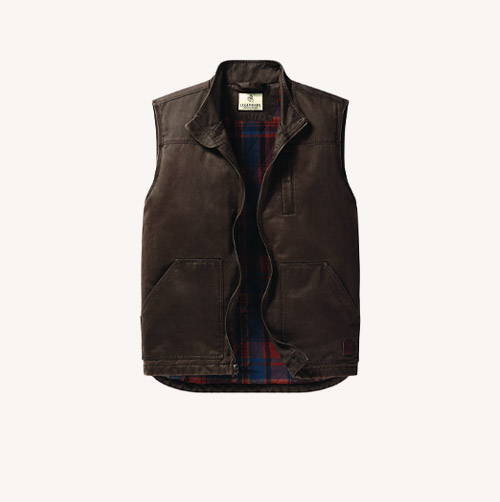 Men's Journeyman Flannel Lined Vest
