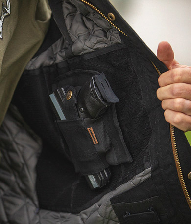 Men's Concealed Carry Canvas Cross Trail Vest
