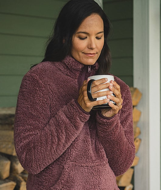 Women’s Legendary Outdoors Snap Front Fleece Jacket