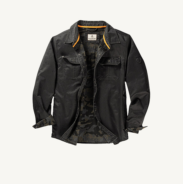 Men's Journeyman Flannel Lined Shirt Jacket