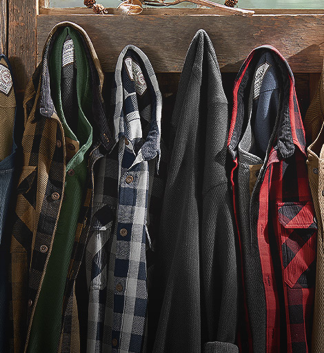 Straight Out of Grandpa's Closet Men's Tough As Buck Heavyweight Flannel Shirt