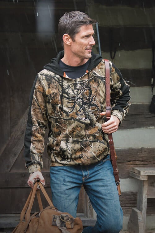 Men's Heavyweight Outfitter Camo Hoodie