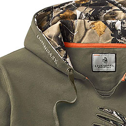 legendary whitetails men's action heavyweight hoodie