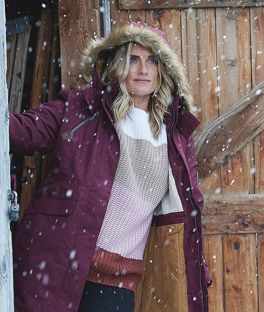 Women's Water Resistant Anchorage Parka