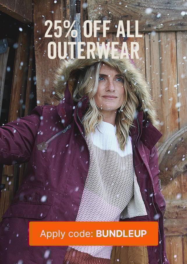 25% Off All Outerwear